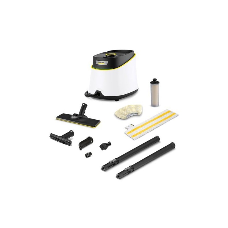 Kärcher SC 3 Deluxe EasyFix Sort Hvid